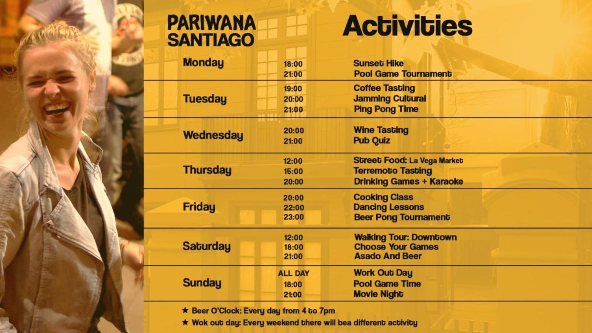 Pariwana Hostel Santiago (Adults Only) Buitenkant foto